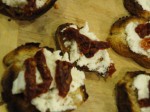 Easy appetizers for a holiday party.