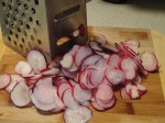 A Lagniappe: Take-out Queen, Radish Salad, Garden Update