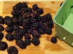 More blackberries (Day three—the assault continues)