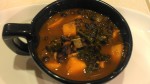 Black Bean and Sweet Potato Chili with Kale