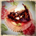 Blueberry Flaugnarde for April’s SRC