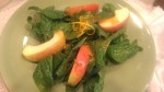 Spinach Salad with Apples and Orange Zest