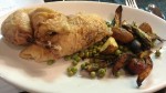 The main course:   Rosemary Lemon Roasted Chicken
