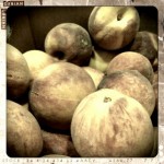 Freezing peaches