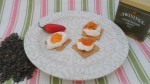 Mango-Jalapeno Jelly with Cream Cheese on Crackers for CTB