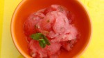 Watermelon-Mint Granita for August SRC