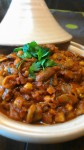 Morroccan Tagine with Roasted Eggplant and Zucchini
