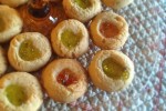Pepper Jelly Jewel Thumbprint Cookies