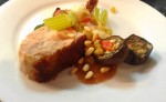 Chicken Saltimbocca with Caponata
