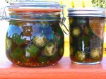 Bourbon-Pickled Jalapenos