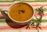 Rosemary-Pumpkin Soup with Pancetta