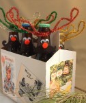 A Reindeer Barbershop Sextet (or root beer pack to go)