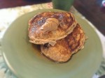 Banana Pancakes with Dried Tart Cherries