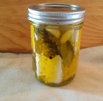 Marinated Cheese in a Jar