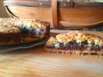 Chocolate Macadamia Nut Wedges