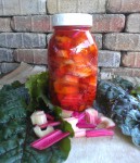 Sriracha Swiss Chard Pickles