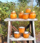 Ginger-Peach Jam (Freezer Version and Traditional)
