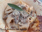 Braised Mushrooms with Tagliatelle