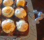 Eggs and Mushrooms in Ham Crisp Cups #TripleSBites