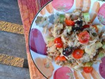 Mediterranean Chicken Salad with Farro