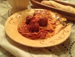 Spaghetti and Meatballs for Food ‘n Flix