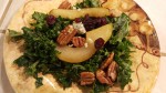 Kale and Pear Salad with Shallot Vinaigrette