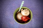Strawberry-Mango FroYo