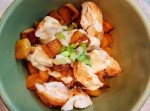 Sriracha Chicken and Squash Bowls with Tahini Dressing