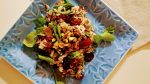 Wild Rice Salad with Dried Fruit and Arugula