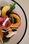 TLC Book Tour:  All the News I Need and Nectarine Salad with Oil and Vinegar