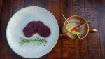 A Moscow Mule and Pickled Beets