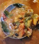 Curried Butternut, Black Bean and Spinach Soup
