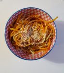 Butternut and Zucchini Sesame Noodles