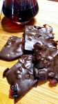The Discovery of Chocolate and Bourbon-Cranberry Chocolate Bark