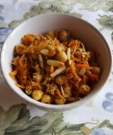Spicy Carrot and Chickpea Salad
