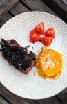 Balsamic Grilled Pork Chops, Scalloped Butternut Squash, I Heart Cooking Clubs and Ruth