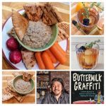 A New Old-Fashioned, an appetizer and Buttermilk Graffiti