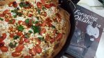 Flatbread Pizza with Grilled Chicken and Peanuts
