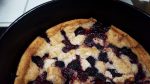 Blackberry Cobbler in a Skillet