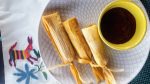 Carnitas Tamales with Manchamantel Sauce