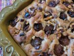 Focaccia with Roasted Grapes, Walnuts, Rosemary and Honey