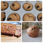 Cranberry-Banana Bread and Banana-Blueberry Muffins