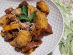 Pesto Chicken Hash for this month’s Movies & Munchies:  The French Dispatch