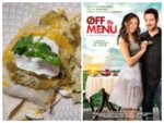 Cheesy Green Chile Bean and Beef Burritos for Off the Menu