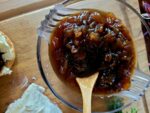 Caramelized Onion-Bourbon Jam for Glass Onion