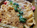 White Wine Mac ‘n Cheese with Cherry Tomatoes and Herbs