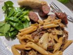 Sundried Tomato and Artichoke Pasta for Movies & Munchies